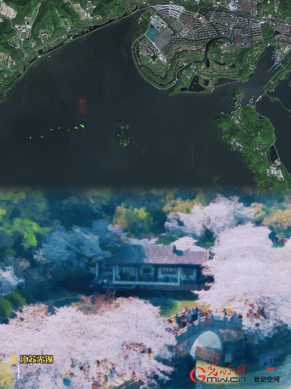 清明游玩賞花圖鑒來了！衛(wèi)星鏡頭帶你先睹為快